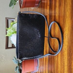 Whiting And Davis Clutch/Crossbody Bag